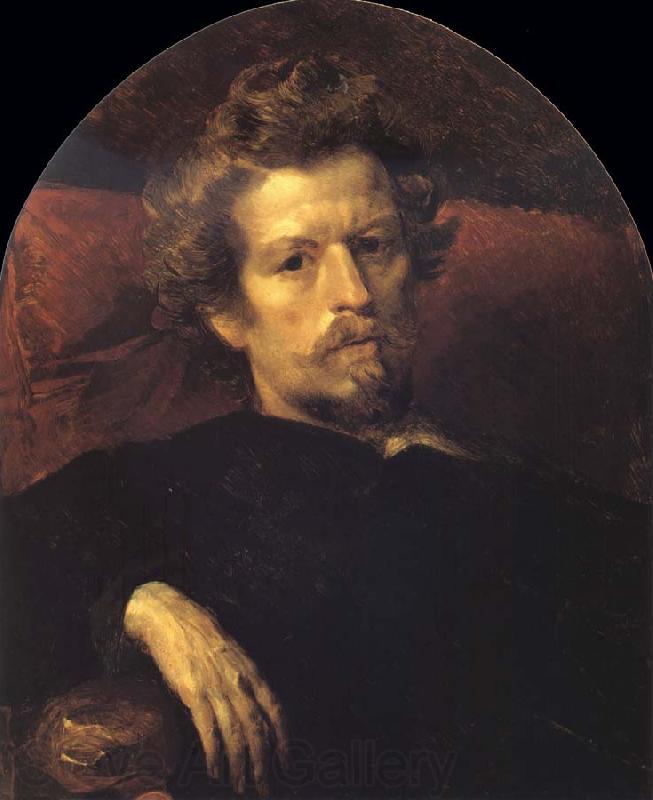 Karl Briullov Self-Portrait France oil painting art
